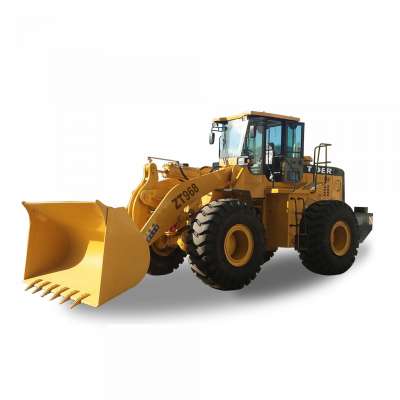 TIDER china tractor front wheel loaders 6 ton front end loader